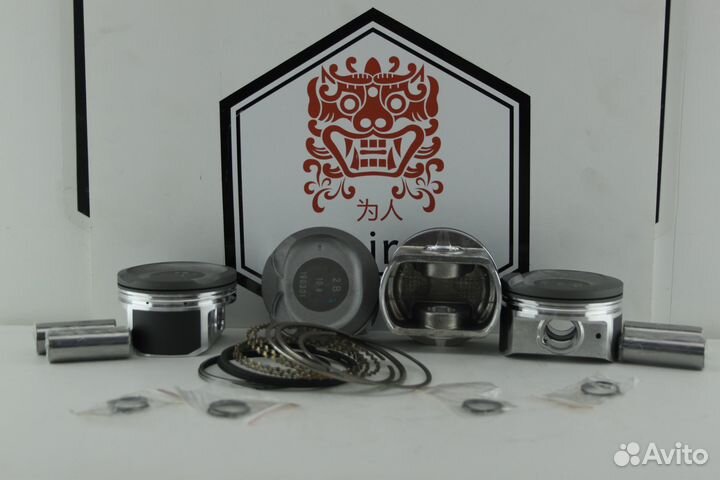 Поршень + кольца Geely Ec7 Lifan X60 1.8 STD