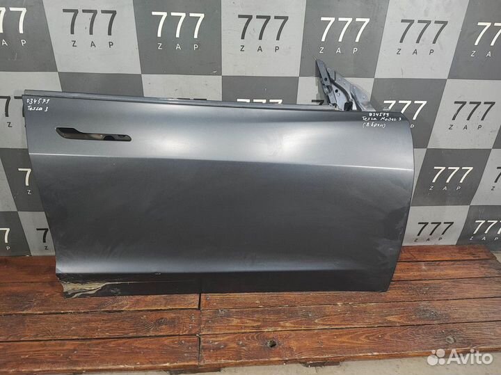 Дверь передняя правая Tesla Model 3 17-нв Б/У Оригинал