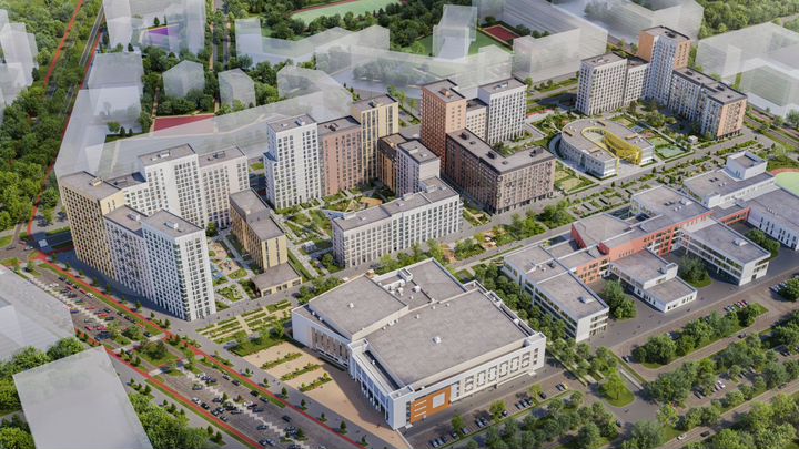 2-к. квартира, 60,8 м², 2/8 эт.