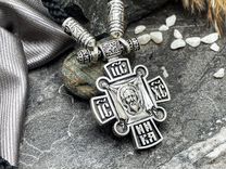Крест-медальон православный с Николаем Угодником