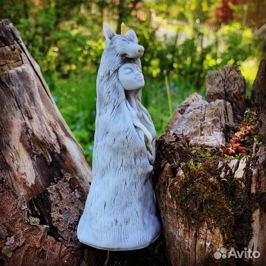 Молд силиконовый Женщина Волчица