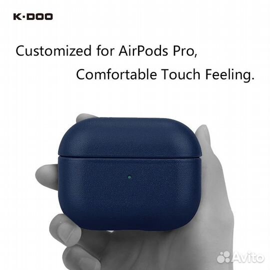Чехол кожаный K-Doo для AirPods Pro LuxCraft