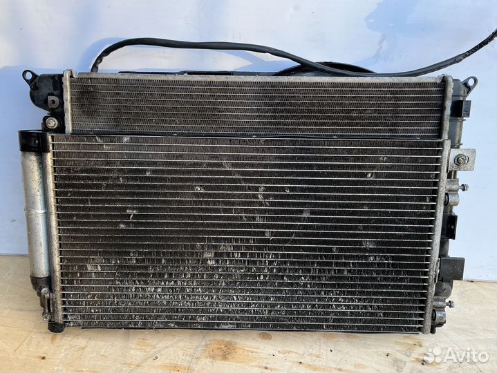 Касета радиаторов с вентилятором mini cooper