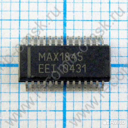 MAX1845 MAX1845EEI - Dual, High-Efficiency, Step-Down, Controller with Accurate Current Limit