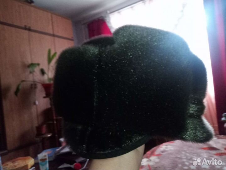 Меховая мужская шапка