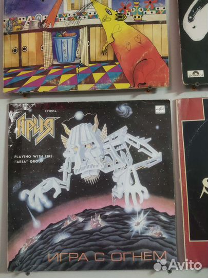 Ария игра с огнем виниловая пластинка