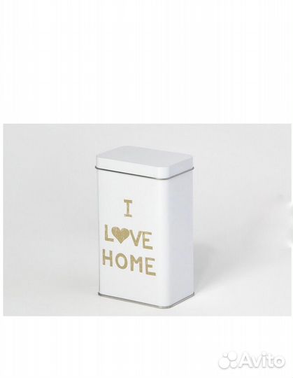 Жестяные банки Hoff (I love home) новые