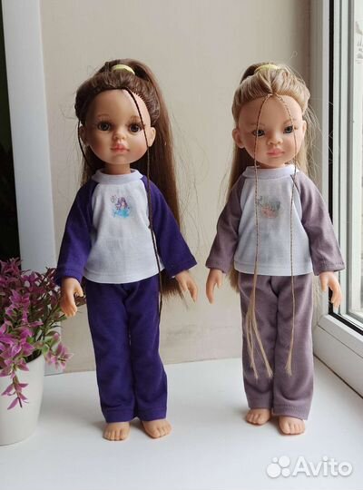 Пижама для куклы Паола Рейна 32-34см