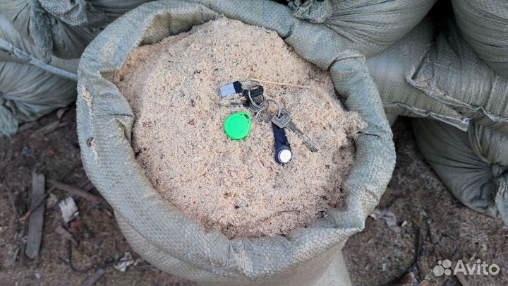 Опилки. Опил. Стружка для животных в мешках