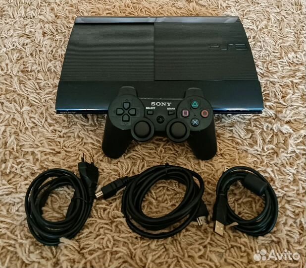 Прошитая Sony PS3 + 60 игр