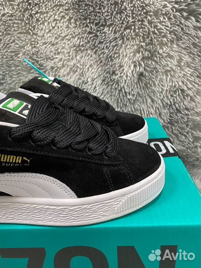 Puma Suede XL Черные оригинал Poizon