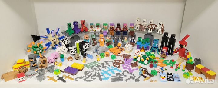 Lego minecraft большая коллекция в розницу