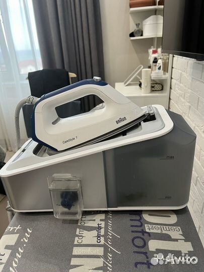 Утюг с парогенератором braun