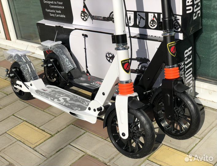 Самокат двухколесный оригинальный urdan