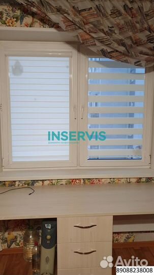 Рулонные шторы на кухню