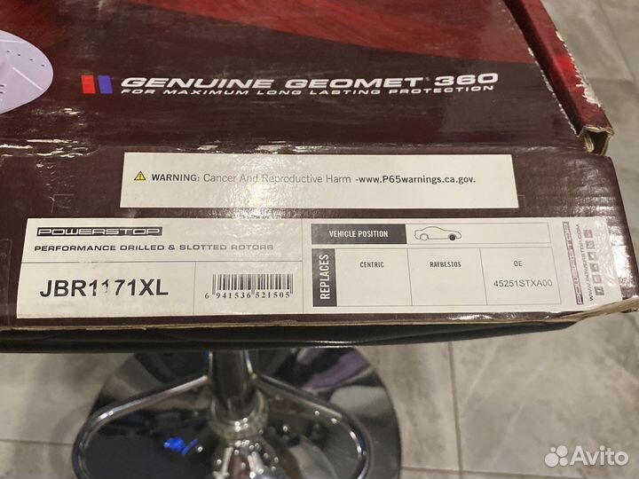 Тормозной диск Power Stop Honda Pilot 2