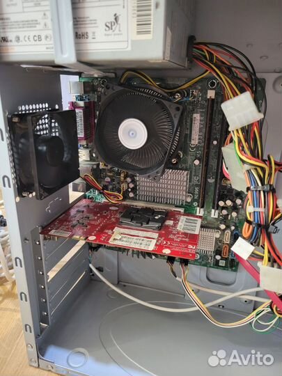 Пк для учёбы/работы/интернета intel E2200/ SSD/4GB