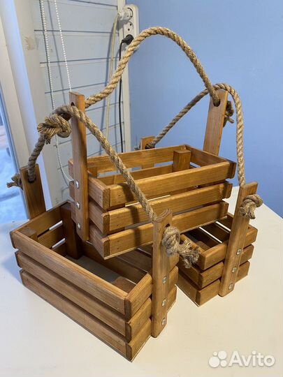 Ящик деревянный для хранения, подарочный