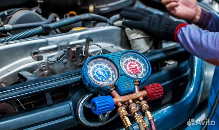 Заправка кондиц. Nissan Qashqai 2006-2010