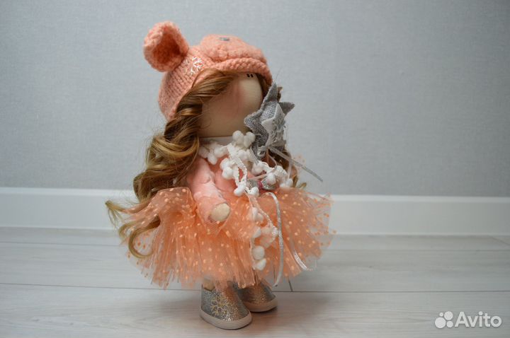 Интерьерная кукла тильда 