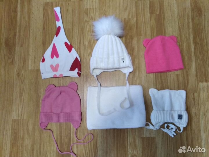 Шапки на девочку