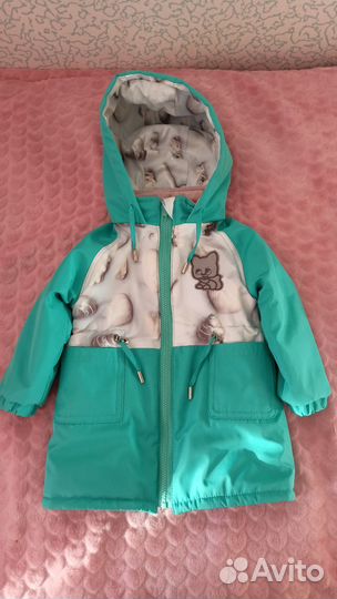 Куртка демисезонная для девочки 104