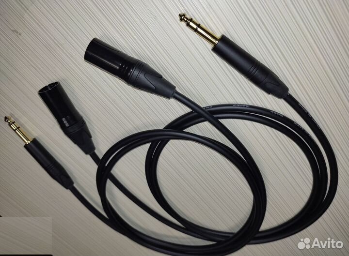 Canare Jack-XLR балансные для студийных мониторов