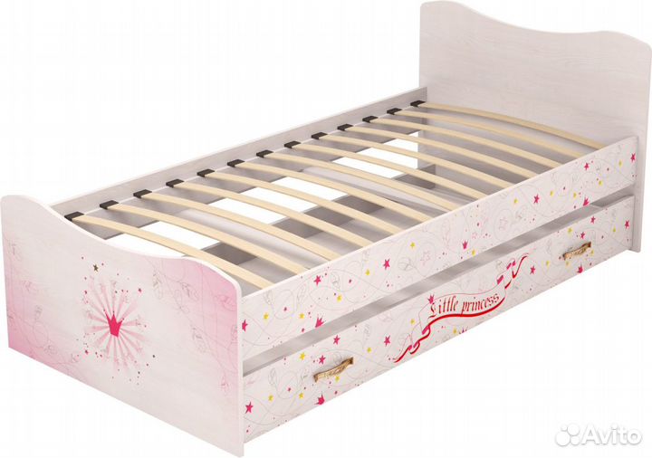 Детская кровать с ящиком