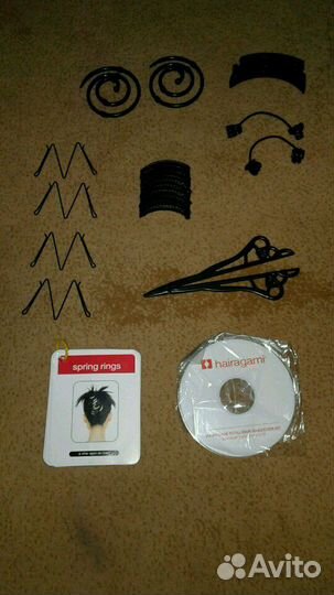 Пакетом приспособления для волос