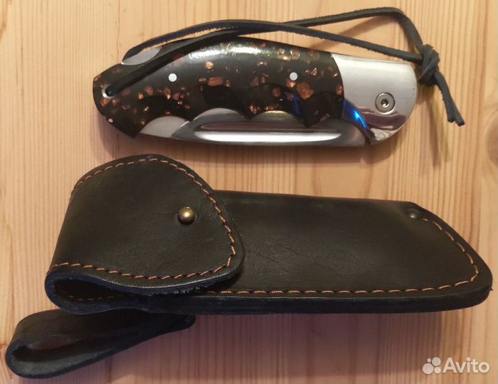 Нож складной Орёл кованный, новый