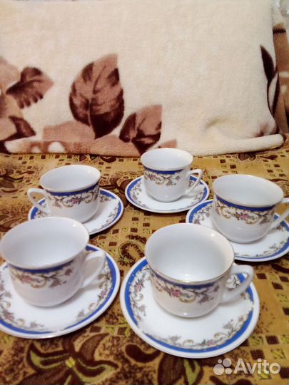 Чашка с блюдцем