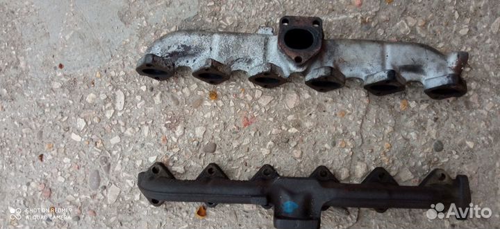 Выпускной коллектор на М 57 дизель чугунный