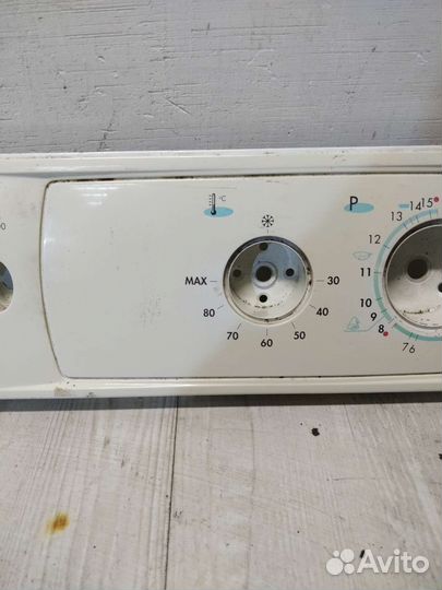 Панель от модуля управления Indesit wg 824 tp