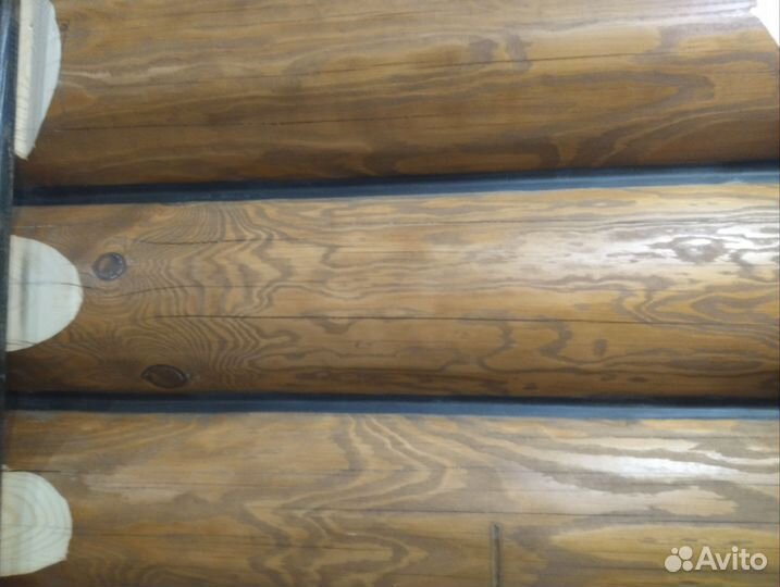 Герметизация сруба теплый шов