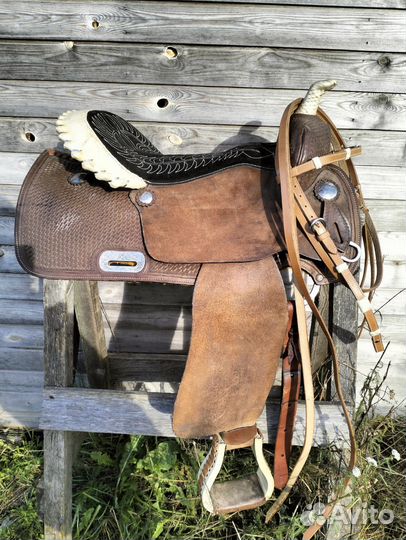 Вестерн седло в комплекте
