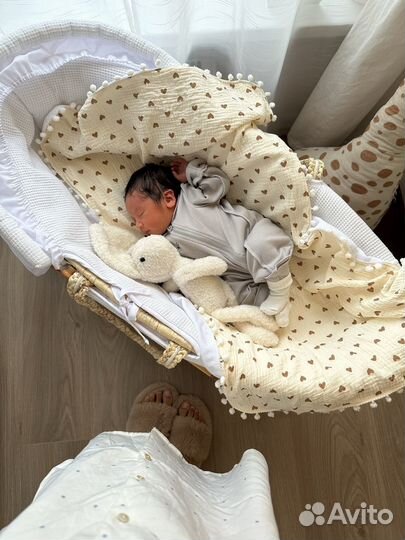 Люлька колыбель плетеная