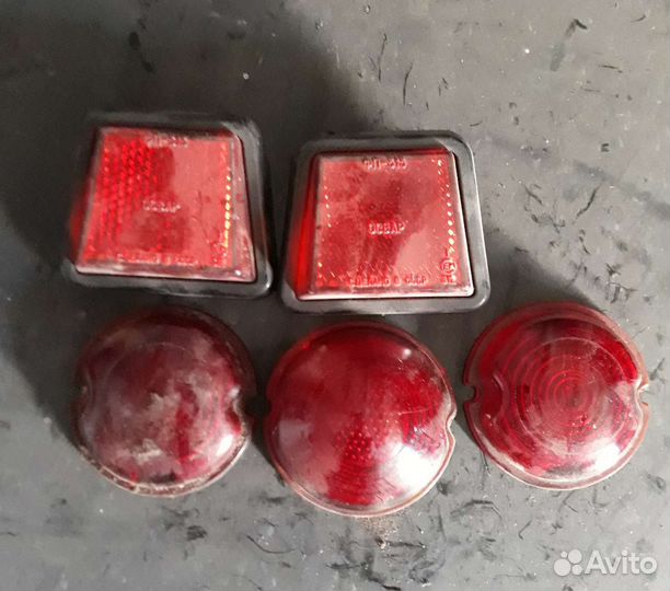 Стекла фар. Волга