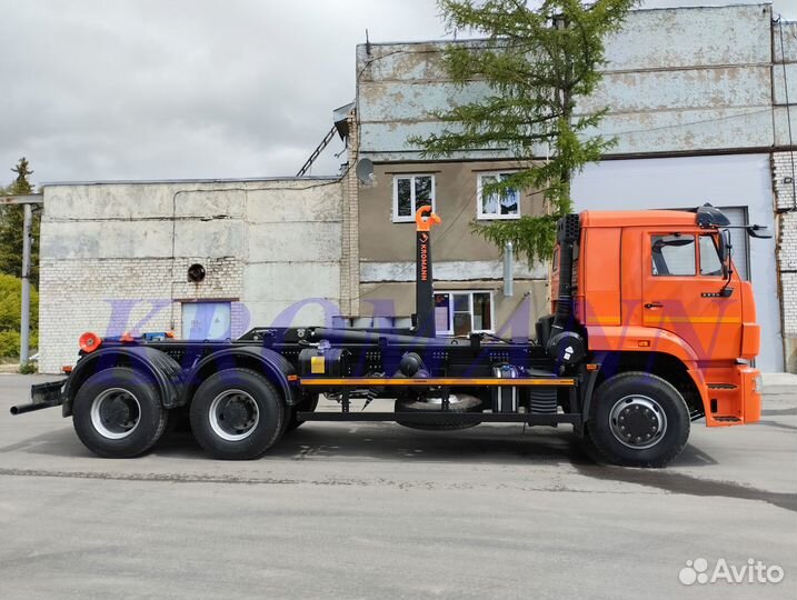 Мультилифт Камаз 6520 Cummins 400 + Kromann 26 т