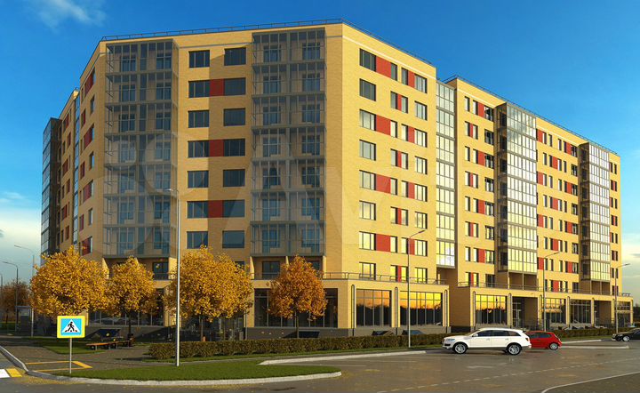 1-к. квартира, 34,8 м², 5/9 эт.