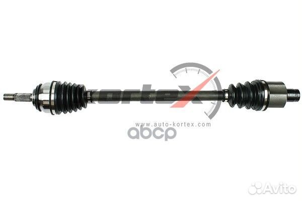 Приводной вал пер.R KVJ409 kortex