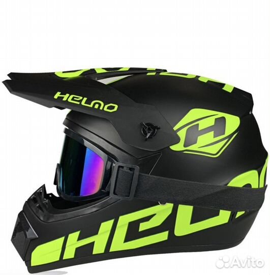 Кроссовый шлем новый