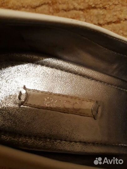 Туфли ecco,geox р.38