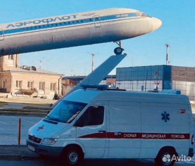 Перевозка лежачих больных на реанимобиле