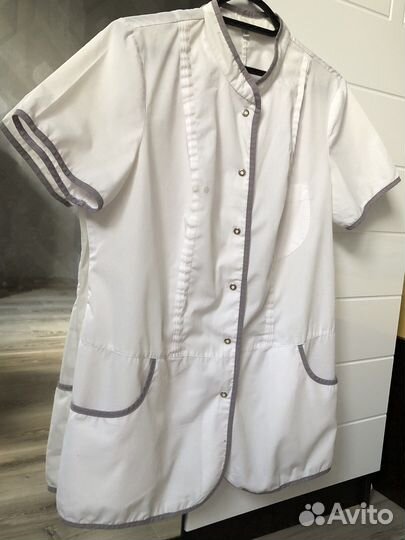 Медицинский халат женский, хирургический костюм