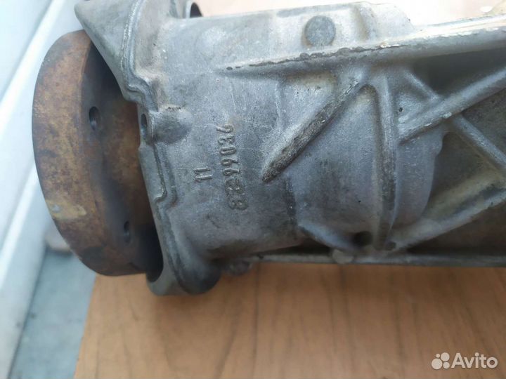 Передний редуктор на Volkswagen Touareg