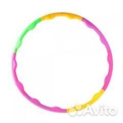 Обруч разборный 90 см, цветной пластик