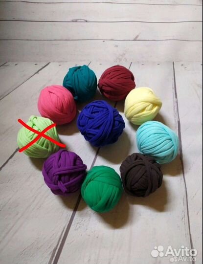 Трикотажная пряжа (Пробники по 10 м)