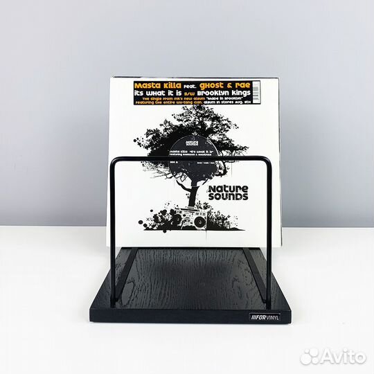 Подставка для виниловых пластинок Desk Black