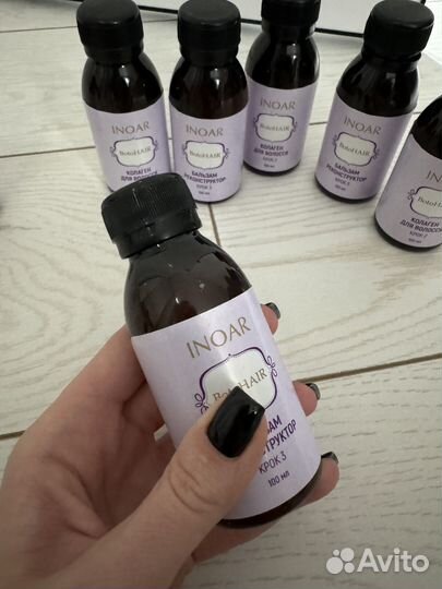 Набор ботокс для волос Inoar 100 мл