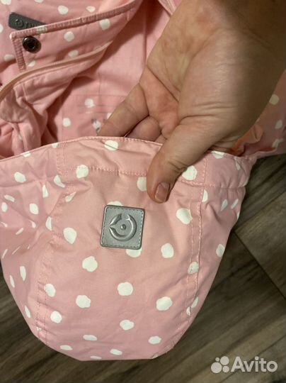 Зимний комбинезон crockid 80-86 размера пуховый